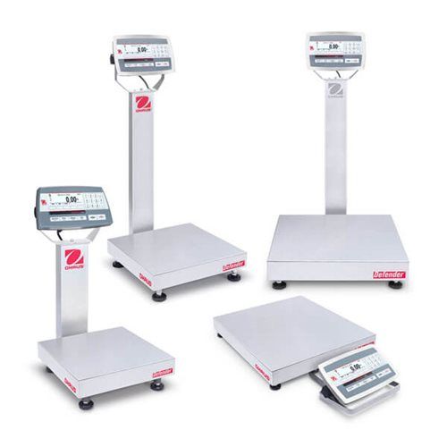 Accurate industrial scale weighing heavy materials for precise business measurements.