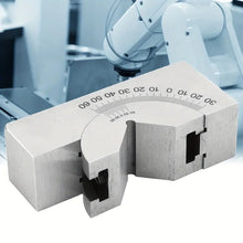 Greensen Milling Machine Precision Parts Adjustable Degrees Angle Gauge AP30 Angle V Block Micro Adjustable Angle Block Stainless Steel Precision Adjustable Angle Gauge 75x25x36mm For Milling Lathe Machinist Tools