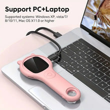 2inch 500X Childern Digital Microscope, Magnifier, 8 LED Illumination, Realistic Image Capture For Education And Research, Computer Compatible, Detailed Biological Exploration