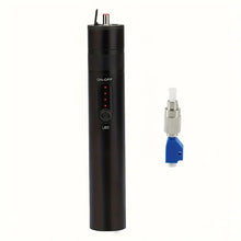 Fiber Network Cable Tester, Visual Fault Locator Fiber Optic, 20km VFL Fiber Optic, Fiber Tester Kit, Fiber Optic Lights, Fiber Light Tester, Li-Battery Fiber Optic Tester SC FC ST, Fiber Optic Tools, Include FC To LC Adapter (20km)