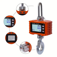1000KG Hanging Scale Digital LCD High Precision Heavy Crane Scale Remote