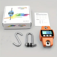 660lbs Digital Hanging Scale With Cast Aluminum Case, Handheld 300 Kg Mini Hanging Scale With Hook For Farm Hunting, Fishing And Outdoor Activities ( Batteries Not Included)