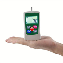 500N Digital Force Gauge High-Precision Push-Pull Meter for Tension & Compression Testing (N, kg, lb, oz) Real-Time/Peak/First Peak Modes Ideal for Quality Control & Material Testing