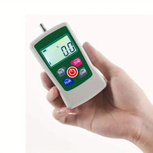 500N Digital Force Gauge High-Precision Push-Pull Meter for Tension & Compression Testing (N, kg, lb, oz) Real-Time/Peak/First Peak Modes Ideal for Quality Control & Material Testing