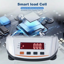 Digital Lab Balance, 2000x0.01g Precision Analytical Scale High-Precision Strain Gauge Load Cell, Multi-Unit (g/ct/oz/lb), Durable Stainless Steel Plate For Labs, Research, Jewelry, Kitchen
