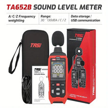 TASI Sound Level Meter with A/C/Z Weighting and PC Communication for Accurate Noise Measuremen, Suitable for a variety of environments