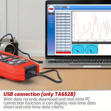 TASI Sound Level Meter with A/C/Z Weighting and PC Communication for Accurate Noise Measuremen, Suitable for a variety of environments