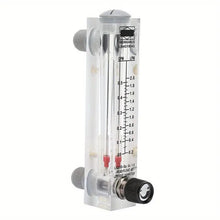 0.1-0.5GPM Water Liquid Flow Meter Tool Flowmeter Water Liquid Inline Flowmeter Rotameter Adjustable Knob Panel Type, Female Thread 1/ 4 Inch Inch BSPT