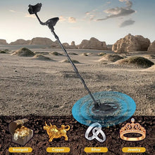 Metal Detector Underground Professional Depth profundity Scanner Search Finder Gold Detector Treasure Hunter Pinpointer 10 inch coil(Battery not included)