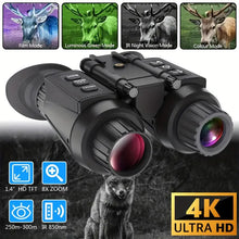 NV8300 Night Vision Binoculars Camera - Advanced Night Vision, Immersive 3D Viewing, Head Mounted, High-Quality Goggles, Built-in Camera and Camrecorder for Simulation and Military Games - Naked Eye Viewing, High-Performance NV8300 Model