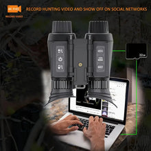 NV8300 Night Vision Binoculars Camera - Advanced Night Vision, Immersive 3D Viewing, Head Mounted, High-Quality Goggles, Built-in Camera and Camrecorder for Simulation and Military Games - Naked Eye Viewing, High-Performance NV8300 Model