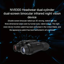 NV8300 Night Vision Binoculars Camera - Advanced Night Vision, Immersive 3D Viewing, Head Mounted, High-Quality Goggles, Built-in Camera and Camrecorder for Simulation and Military Games - Naked Eye Viewing, High-Performance NV8300 Model