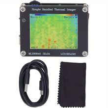 Compact Thermal Camera, 240 X 320 IR Resolution Portable Handheld Thermal Camera with 2-inch Screen