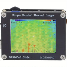 Compact Thermal Camera, 240 X 320 IR Resolution Portable Handheld Thermal Camera with 2-inch Screen