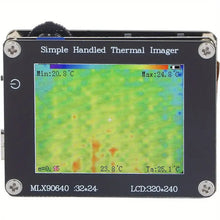 Compact Thermal Camera, 240 X 320 IR Resolution Portable Handheld Thermal Camera with 2-inch Screen