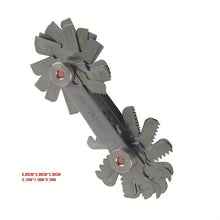 Stainless Steel 60 Degree Screw Pitch Measuring Tool Whitworth Screw Pitch Thread Plug Gage for Checking Tool Angle While Cutting Threads, Applied to Measure Thread and External Thread Tooth Pitch, and Versatile Gauge for Metal Turning Lathes, Gauges