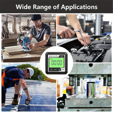1pc, Digital Angle Meter Magnetic LCD Digital Level Tool, Protractor Inclinometer Level Backlight Portable Angle Measurement Tool Measuring Instrument for Woodworking Construction
