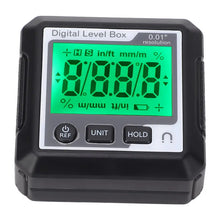 1pc, Digital Angle Meter Magnetic LCD Digital Level Tool, Protractor Inclinometer Level Backlight Portable Angle Measurement Tool Measuring Instrument for Woodworking Construction