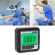 1pc, Digital Angle Meter Magnetic LCD Digital Level Tool, Protractor Inclinometer Level Backlight Portable Angle Measurement Tool Measuring Instrument for Woodworking Construction
