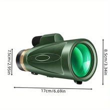 80x100 HD Monocular-Telescope for Adults. Larger Vision Monocular with High Power. Smartphone-compatible for Bird Watching, Hunting, Hiking, Camping, and Wildlife Observation. Offers clear and detailed views for various outdoor activities XKGRMN-1