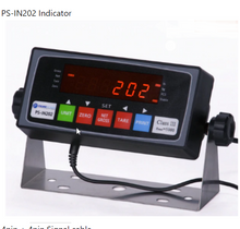 Prime Scales 24" x  24"  ( 2' x 2') 1000x0.02lb High Definition Floor Scale with PS-IN202 Indicator