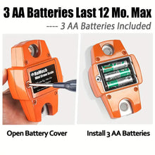 660lbs Digital Hanging Scale With Cast Aluminum Case, Handheld 300 Kg Mini Hanging Scale With Hook For Farm Hunting, Fishing And Outdoor Activities ( Batteries Not Included)