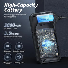 Industrial Endoscope, Digital Borescope Inspection Camera, 8mm Camera, Sewer Camera With 4.3 Inch LCD Screen, 8 LED Lights, Semi-Rigid Cable