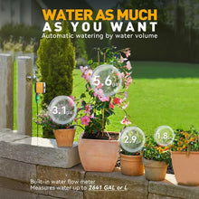 RAINPOINT WiFi Water Timer, Smart Sprinkler Timer Hose Timer WiFi Irrigation Controller, Wireless Watering System Valve, APP & Voice Control, Weather-Based Automatic Rain Delay, Brass Inlet