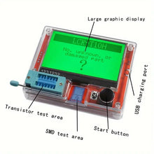 LCR-T10H Transistor Tester Multimeter Display TFT For Diode Triode MOS/PNP/NPN Capacitor Resistor Transistor