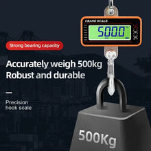 1500kg/3306lbs Digital Hanging Crane Scale With 65ft Remote Control Heavy Duty LCD Industrial Hook Scale