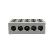 1 x 2 x 3 Matched Ultra Accuracy Parallel Blocks Set, 23-Hole 0.0001 Inch Alloy Steel, 123 Parallel Block Set with Screws and Hex Key