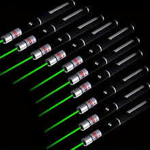 10pcs 1MW Green Laser Pointer Pen Lazer 532nm Visible Beam Light For Dogs Pet Interactive Toys Laser Presentation Remotes