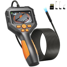 Inspection Camera With Light, Digital Industrial Borescope, Video Endoscope, Scope Camera, 2.8" IPS Screen, Flexible Probe, 1080p, Tool For Home, Pipe, Automotive