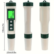 New 10 in 1 Water Quality Tester PH/TDS/EC/SALT/TEMP/S.G/ORP/H2/Fertile/Resistivity Tester Pen For Aquarium Swimming Pool