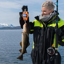 660lbs Digital Hanging Scale With Cast Aluminum Case, Handheld 300 Kg Mini Hanging Scale With Hook For Farm Hunting, Fishing And Outdoor Activities ( Batteries Not Included)