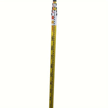 Heavy-Duty 196.85inch Stainless Steel Telescopic Tower Ruler - Durable, Extendable Measuring Tool With Digital Display, Yellow