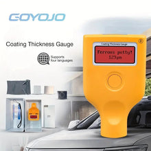 Digital Coating Thickness Tester 0.0um-3500um, Magnetic Automotive Paint Film Inspection Instrument, Can Generate Test Reports Through Application, Better