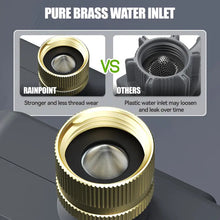 RAINPOINT Smart Hose Timer with Irrigation Mode and Interval Mode, App Control, HTV210B 2-Zone Wireless Water Timer, Maximum 6 Plans Per Zone (HTV210B)