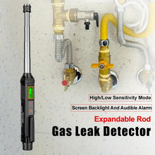 1pc Aicevoos Digital Display Combustible Gas Leak Detector Alarm High-Sensitivity Flammable Gas Natural Gas Tester Methane Detector With Audible & Visual Alarm For All Flammable Gases