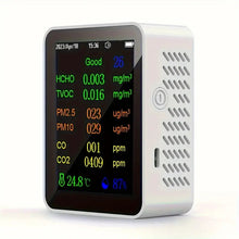 New Air Quality Meter 9in1 PM2.5 PM10 TVOC HCHO AQI Temperature Humidity Tester