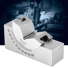 Greensen Milling Machine Precision Parts Adjustable Degrees Angle Gauge AP30 Angle V Block Micro Adjustable Angle Block Stainless Steel Precision Adjustable Angle Gauge 75x25x36mm For Milling Lathe Machinist Tools