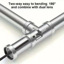 1pc, 5 Inches IPS Screen 360degree Two-Way 8.5mm Industrial Endoscope Dual/Single Lens Endoscope Camera, Auto Repair Plumbing House Auxiliary