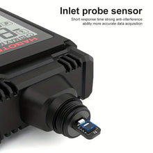 HT607 Temperature & Humidity Meter Handheld Thermometer Moisture Meter Thermo-Hygrometer LCD Psychrometer Max/Min/Data Hold Mode