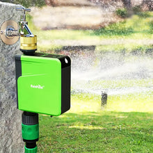 RainPoint Smart Watering Wireless Hose Timer, App Control Water Timer For Garden Hose With Lrrigation & Interval Mode, Up To 6 Watering Plans One Zone Garden Irrigation Timer (HTV107B)
