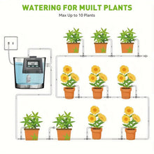 RAINPOINT Automatic Watering System for Potted Plants, Automatic Plant Waterer Indoor Plant Drip Irrigation System With Pump for Vacation