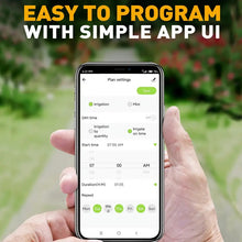 RAINPOINT Sprinkler Timer WiFi Water Timer, Smart Hose Timer, WiFi Sprinkler Controller Automatic Watering System Irrigation Water Valve, APP & Voice Control, Weather-based Auto Rain Delay, For Garden Watering