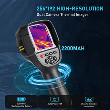 256x192 Thermal Imaging Camera With Dual-Light Fusion, -4to1022°F, Handheld Infrared Thermal Imager For Home Inspection HVAC Electrical Plumbing Leak Detection And Mechanical Maintenance