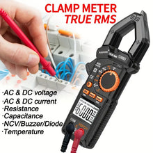 Aicevoos Digital Clamp Meter AC/DC Current 6000 Counts 600A Current Auto Rang Clamp True RMS Multimeter Ammeter Voltage Tester Ohm NCV