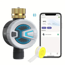 RAINPOINT Sprinkler Timer Outdoor, Wireless Hose Timer To 60meters/195 foot Connect Range Auto Irrigation Water Timer for Garden Hose, Faucet Timer for Lawn Yard