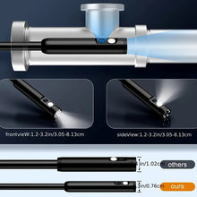 Endoscope Camera with Light, 1080P HD Dual Lens Borescope with 32G Storage Card, IPX7 Waterproof Endoscope, Borescope Camera with Light, 16.5ft Endoscope Camera, Gadgets for Men (4.3")